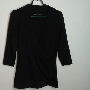 Like New! Maurices long sleeve wrap top